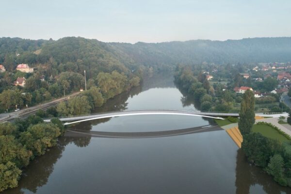 Lávka v Hlásné Třebani