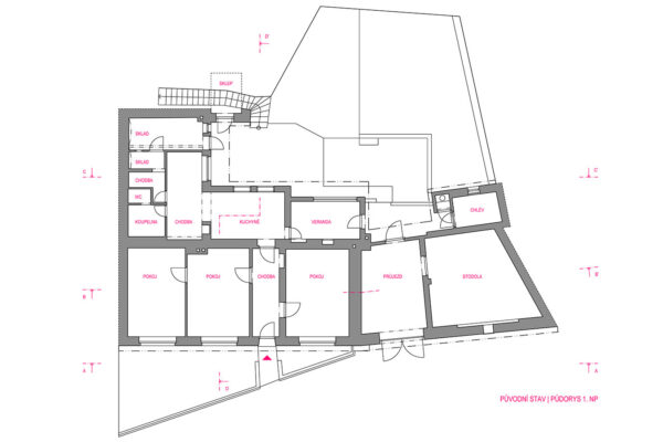 Rekonstrukce RD v Rozdrojovicích