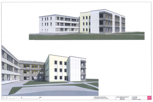 Dostavba ZŠ Tupolevova v Letňanech