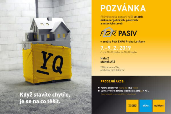 Xella na veletrhu FOR PASIV 2019