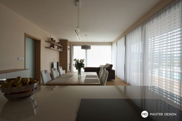 Rodinný dům ve svahu nad Berounem