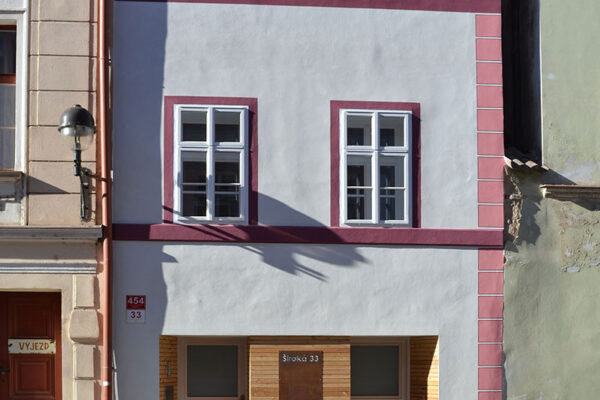 Rekonstrukce měšťanského domu v Českých Budějovicích