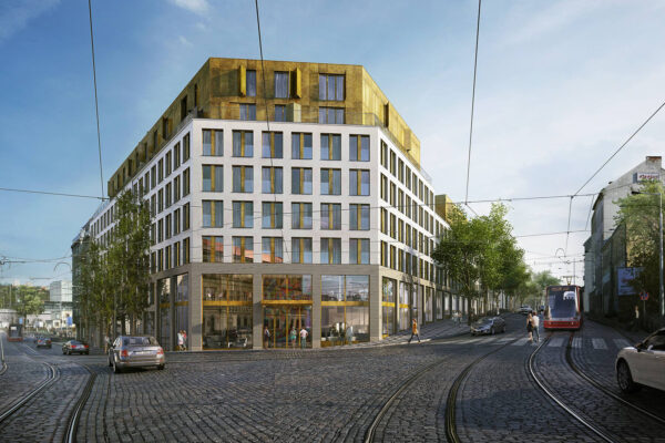 Začíná stavba studentské rezidence v Holešovicích