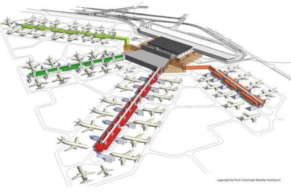 3. terminál letiště Frankfurt