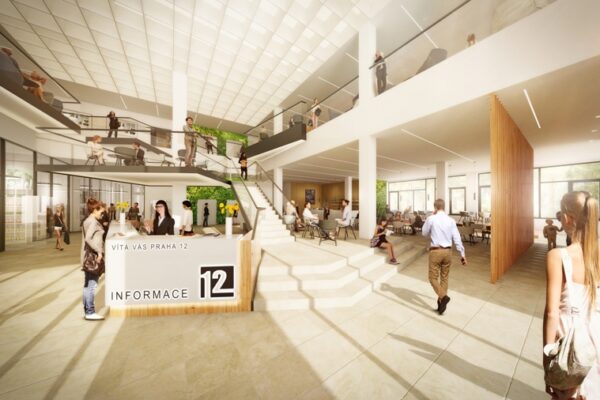 Radnice v Praze Modřanech