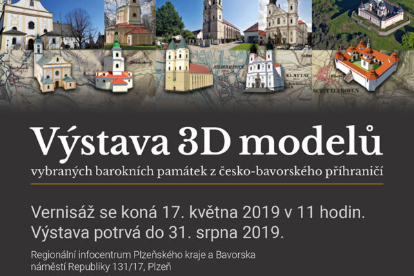 Výstava 3D modelů vybraných barokních památek