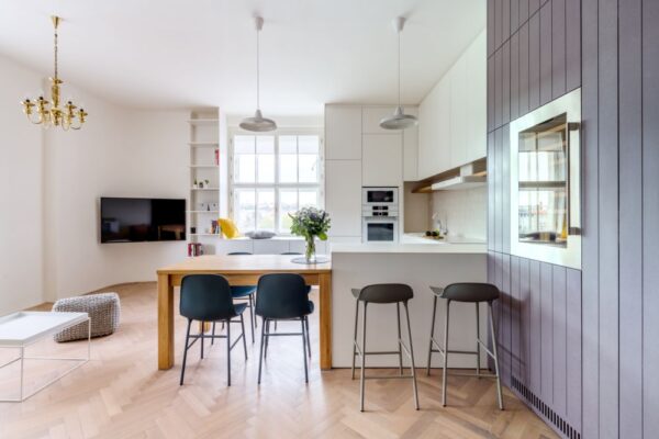 Byt s výhledem na Vyšehrad