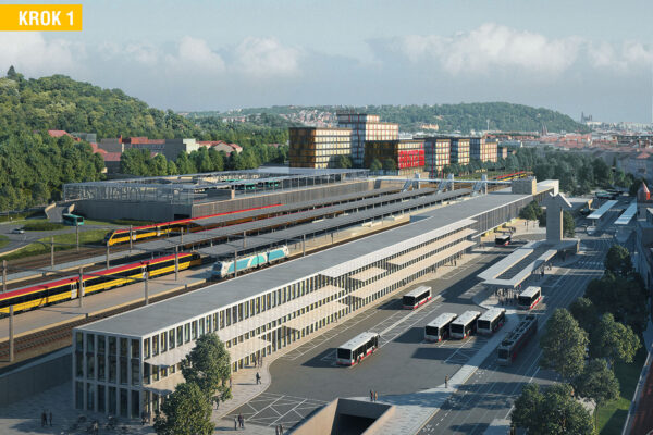 Projekt dopravního terminálu na Smíchově je schválen
