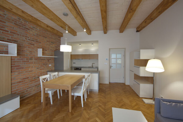 Rekonstrukce bytu na Pohořelci