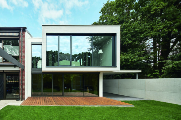 Dům ve stylu Miese van der Rohe