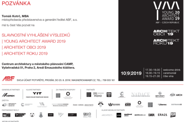 Architekt roku 2019, Architekt obci 2019