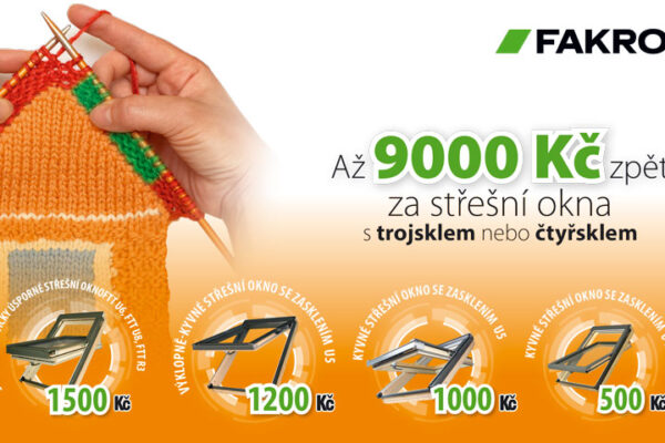 Podzimní prémie od FAKRO