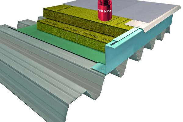 Požárně bezpečné střechy s kamennou vlnou