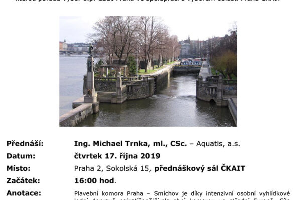 Stavba vodního díla: Plavební komora Praha,  Staré Město