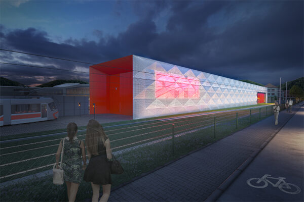 Nová hala vozovny v Pisárkách