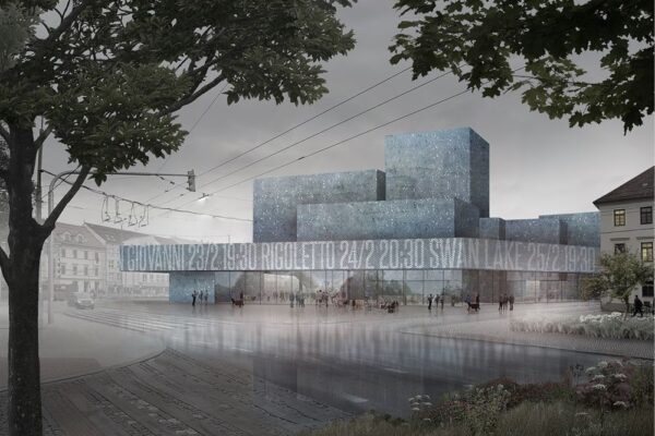 Nová budova Jihočeského divadla a filharmonie