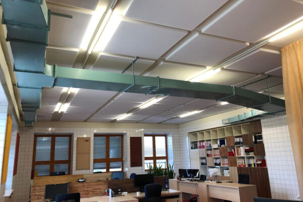 Akustika a odhlučnění kanceláře