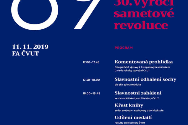 30 let svobody. Rozhovory o společnosti a architektuře