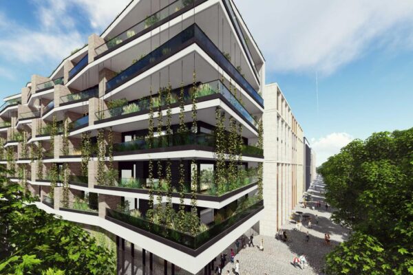 AMESIDE – nová multifunkční městská čtvrť v Plzni