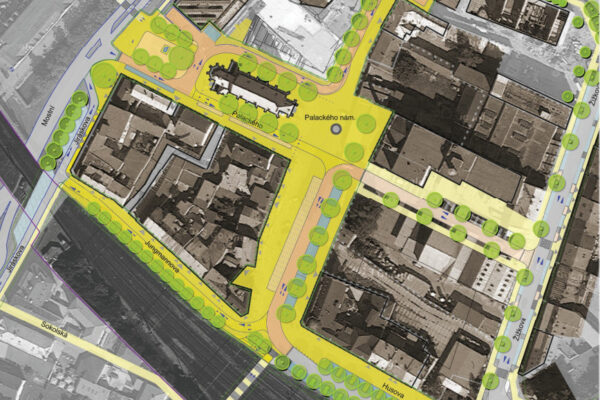 Obnova centra Kralup nad Vltavou