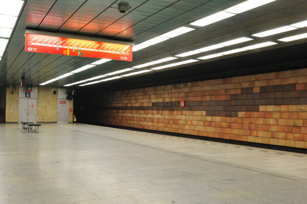 Rekonstrukce stanice metra C Opatov