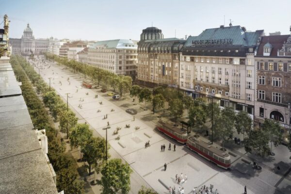 Na Václavském náměstí bude podzemní nádrž a obnoveno stromořadí