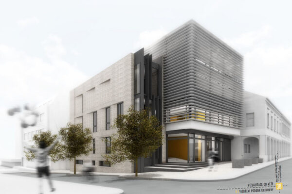 Přelouč vybrala novou budovu knihovny ze čtyř návrhů