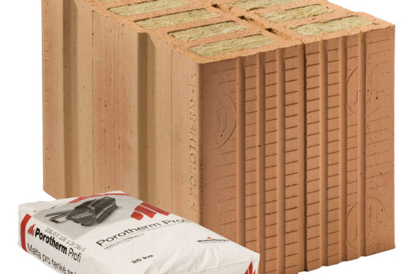Nové cihelné bloky Porotherm TB
