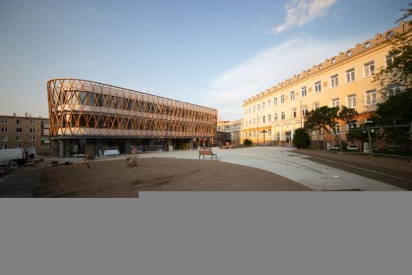 Nový pavilon u základní školy