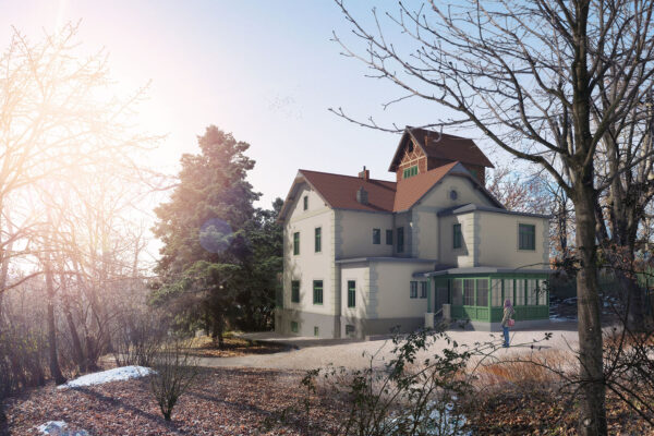 Oprava Arnoldovy vily v Brně