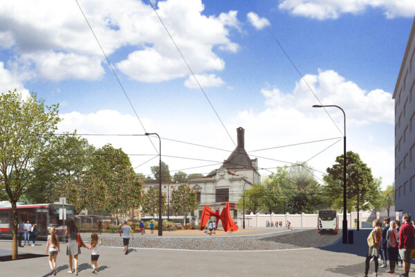 Úpravy Mendlova náměstí v Brně