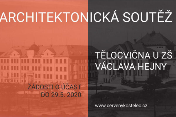 Město Červený Kostelec vyhlašuje architektonickou soutěž na novou tělocvičnu