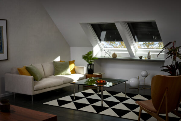 Levnější stín s venkovní roletou VELUX