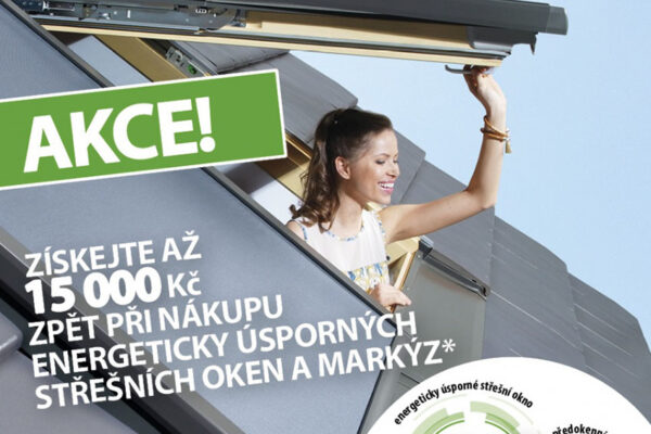 Cashback akce společnosti FAKRO