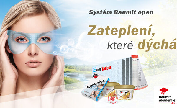Baumit open – Zateplení, které dýchá!