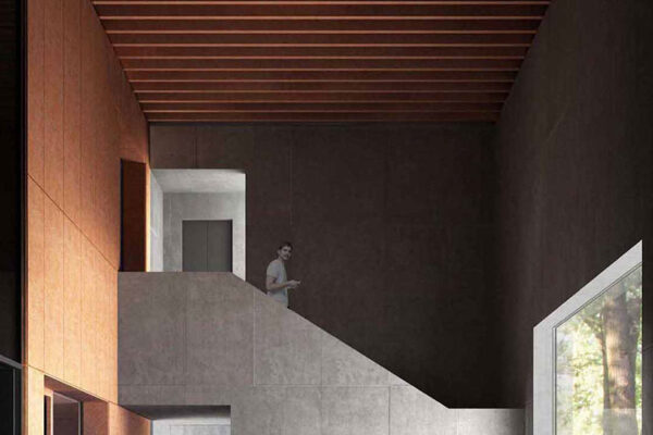 Vítězný návrh podoby památníku v Letech