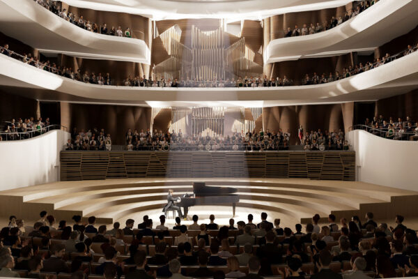 Nová podoba sálu Janáčkova kulturního centra