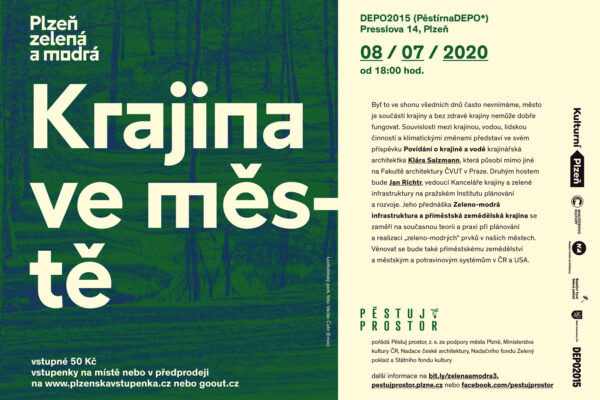 PLZEŇ ZELENÁ A MODRÁ: adaptace měst na změnu klimatu očima krajinářské architekty a krajinného ekologa