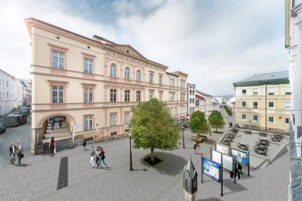Rekonstrukce hlavní městské pěší zóny Trutnova v Horské ulici