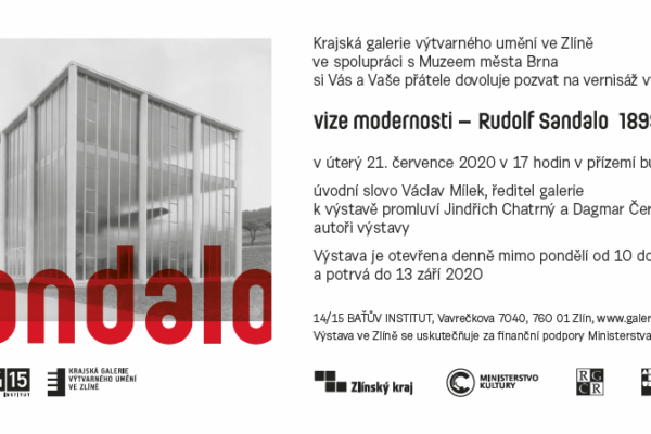 Vize modernosti. Rudolf Sandalo (1899–1980)