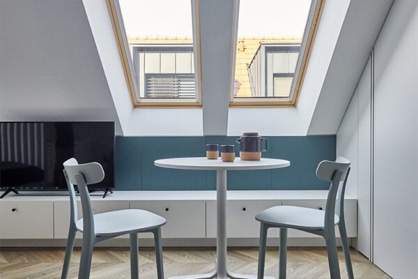 Podkrovní mini-loft