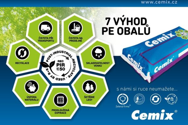 Evoluce v balení suchých maltových směsí