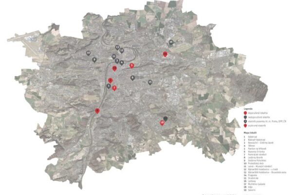 Možná místa pro umístění Slovanské epopeje
