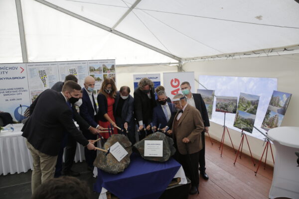 Začala výstavba Smíchov City