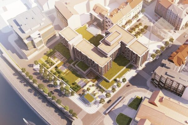 Nová podoba okolí hotelu InterContinental