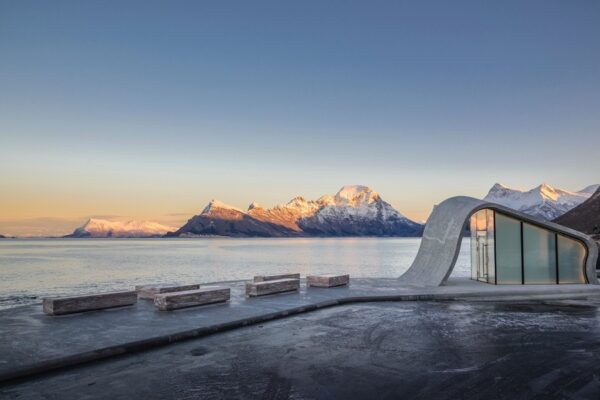 Přednáška o práci ateliéru Haugen/Zohar Arkitekts