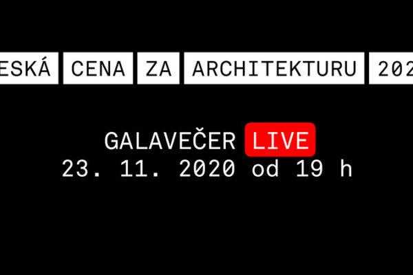 Galavečer České ceny za architekturu 2020