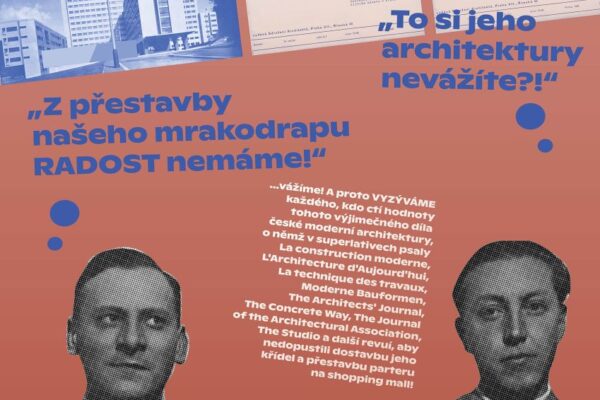 Z navrhované přestavby mrakodrapu Všeobecného penzijního ústavu Radost nemám