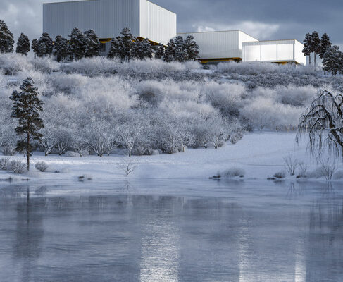Nový depozitář Národní galerie Praha