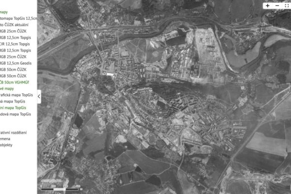Chytremapy.cz nově ukazují rozsáhlé možnosti aplikace GisOnline.cz